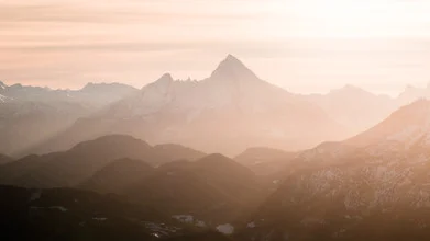 Photo art by Martin Wasilewski: gentle winter landscape in the Alps