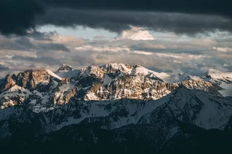 Photo art by Sebastian ‚zeppaio' Scheichl: evening mood in the mountains