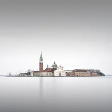 Fotokunst von Ronny Behnert: ruhige Langzeitbelichtung des Campanile in Venedig