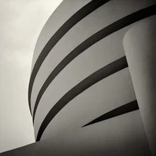 Photo art by Alexander Voss: Guggenheim Museum in soft tones and round shapes