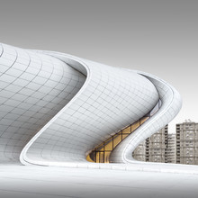 Ronny Behnert, Heydar Aliyev Center Baku - Study 4