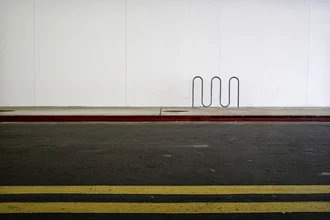 Bike Rack (at a Mall) - Fineart photography by Jeff Seltzer