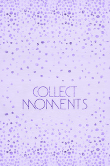 Melanie Viola, Text Art Purple COLLECT MOMENTS