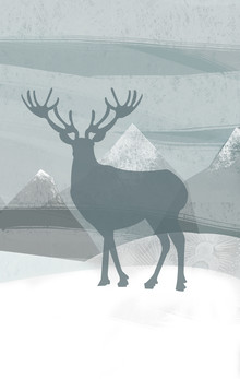 Katherine Blower, Blue Stag