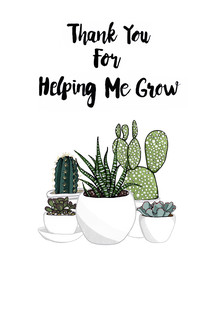 Katherine Blower, Thank you For Helping Me Grow