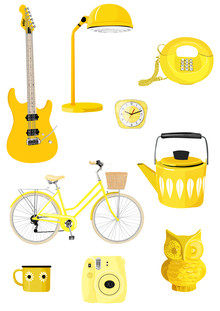 Katherine Blower, Retro Yellow