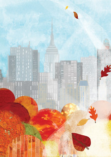 Katherine Blower, New York In the Fall