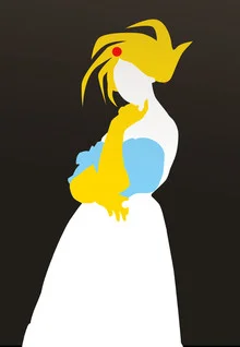 Illustration by Marko Köppe: stylized depiction of a woman in soft colors