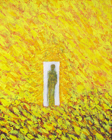 Michael William Benton, figure in a door of light (Canada, North America)