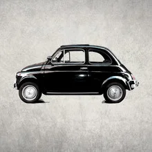 Illustration of a vintage convertible in soft colors, radiating a nostalgic vibe.