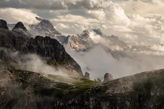 Photo art by Mikolaj Gospodarek: magical clouds over the Dolomites