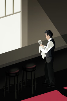 Helene Boutanos, DERRIERE LE BAR - Frankreich, Europa)