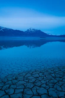 Photo art by Martin Wasilewski: serene depiction of water and dryness in nature