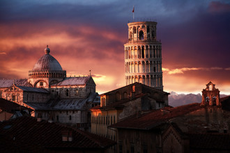 Jürgen Wiesler, schiefe Turm von Pisa (Italy, Europe)