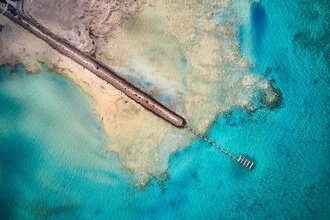 Photo art by Sandflypictures - Thomas Enzler: colorful beach landscape in Gladstone, Australia