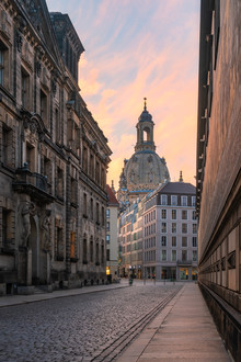 Robin Oelschlegel, Frauenkirche Dresden at sunrise (Germany, Europe)