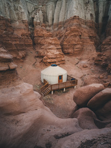 Ueli Frischknecht, Yurt life in Goblin Valley