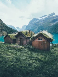 Cabins of the North - Fineart photography by Lennart Pagel