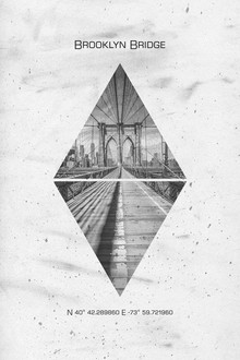 Melanie Viola, Coordinates NEW YORK CITY Brooklyn Bridge