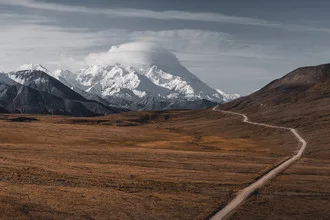 Fotokunst von Christoph Johann: beeindruckende Berglandschaft in Alaska