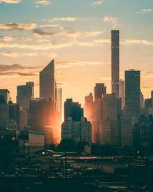 Dimitri Luft, NYC sunset (United States, North America)
