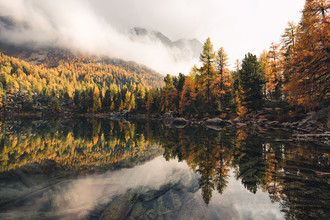 Niels Oberson, Color explosion at Lago di Saoseo (Switzerland, Europe)