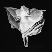 Photo art by Rova Fineart - Simone Betz: a floating spirit in a mystical setting