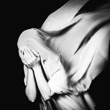 Photo art by Rova Fineart - Simone Betz: an emotional depiction of a woman with an angel.