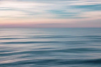 Evening at the Baltic Sea - fotokunst von Holger Nimtz
