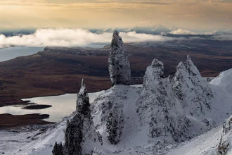 Photo art by Martin Rau: captivating view of the Old Man of Storr on the Isle of Skye