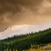 Photo art by Mirko Reichlin: serene capture of the Stewart-Cassiar Highway landscape