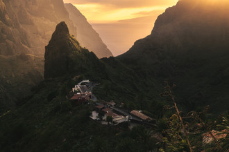 Jean Claude Castor, Tenerife Masca Valley Sunset - Spain, Europe)
