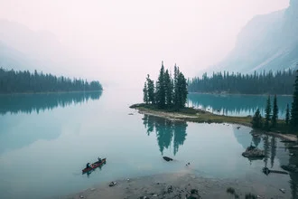 Photo art by Sebastian ‚zeppaio' Scheichl: tranquil water landscape in Canada