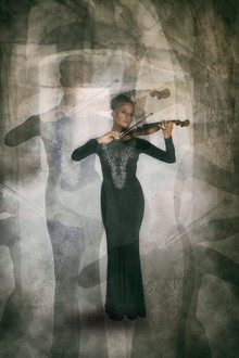 Roswitha Schleicher-Schwarz, the violon concert (Czech Republic, Europe)