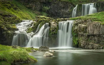 soft flowing water - Fineart photography by Anke Butawitsch