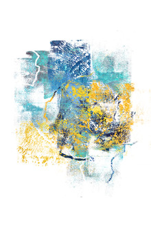 Art Design Works, Nature Regrowth - Abstract Painting V (Bulgaria, Europe)