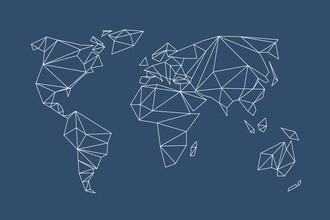 Studio Na.hili, Geometrical World Indigo