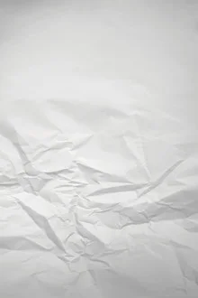 Fotokunst mit abstraktem Papier-Landschaftsmotiv in sanften Farben