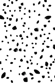 Abstraktes Motiv mit sanften Farben, das das Universum darstellt.