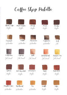 Katherine Blower, Coffee Shop Palette