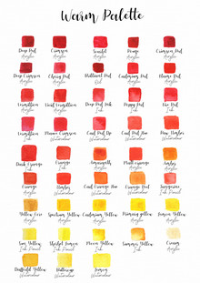 Katherine Blower, Warm Palette
