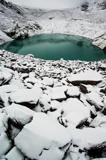 Peter Wey, Wildsee mountain lake in winter (Switzerland, Europe)