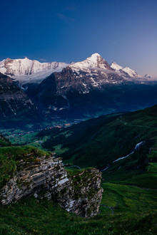 Peter Wey, Eiger bei Dämmerung (Schweiz, Europa)