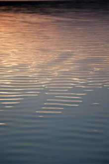 Sunset in the water - Fineart photography by Studio Na.hili