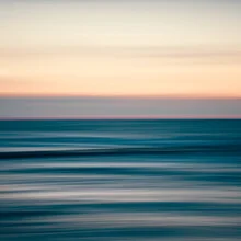 Sunset at the sea - fotokunst von Holger Nimtz