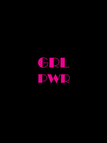 Typo Art, Girl Power (Germany, Europe)