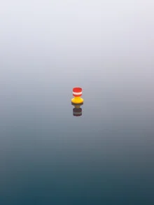 blue meets red and yellow - fotokunst von Holger Nimtz