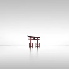 Calm photo art by Ronny Behnert: Torii Shirahige in Japan
