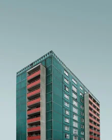 Photo art by Simone Hutsch: geometric architecture in Berlin Marzahn