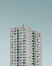 Photo art by Simone Hutsch: geometric shapes in the Berlin sky